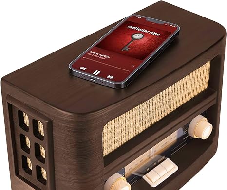 Fuse RAD-V2: The Ultimate Vintage Bluetooth Speaker with FM Radio and Wireless Charger