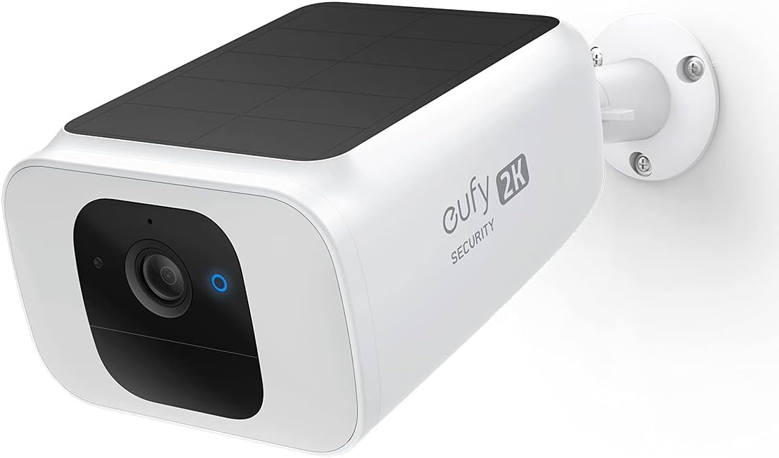 Eufy SoloCam S230 Solar-Powered 2K Outdoor Security Spotlight Camera