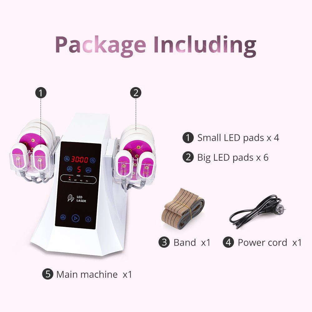 Revitalize with Shape Tactics - 10 Pad Laser Lipo Therapy