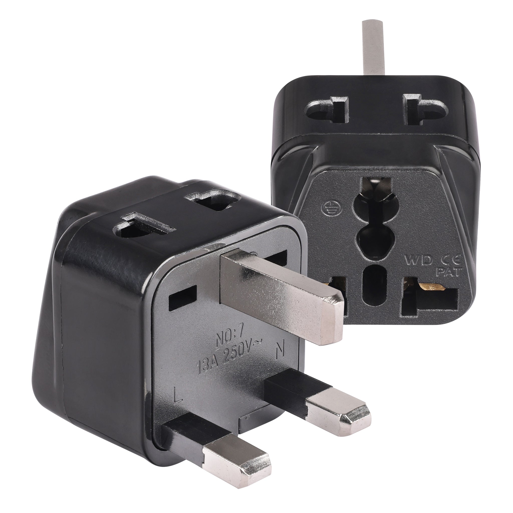 OREI DB-7 Compact 2-in-1 UK & Hong Kong Travel Adapter