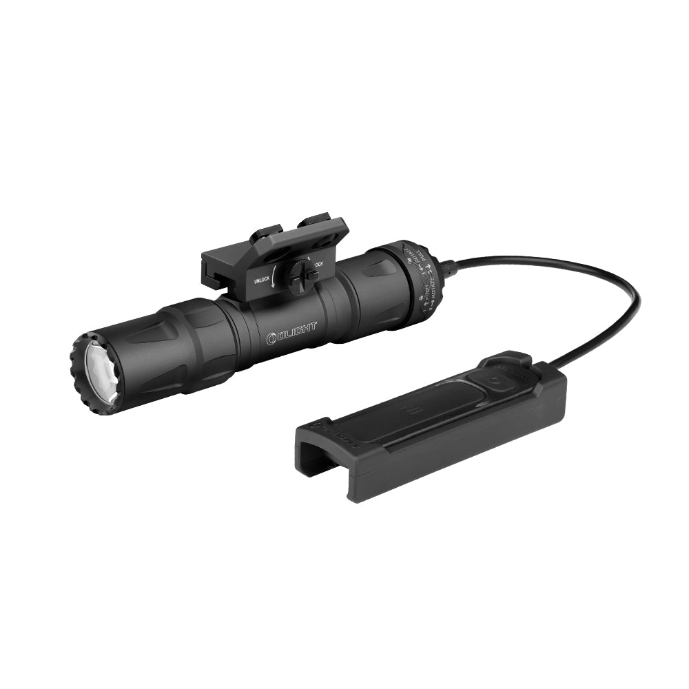 Olight Odin S Picatinny Tactical Flashlight - Matte Black