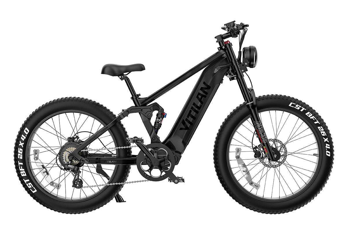 VITILAN T7 Full Suspension Electric Mountain Bike