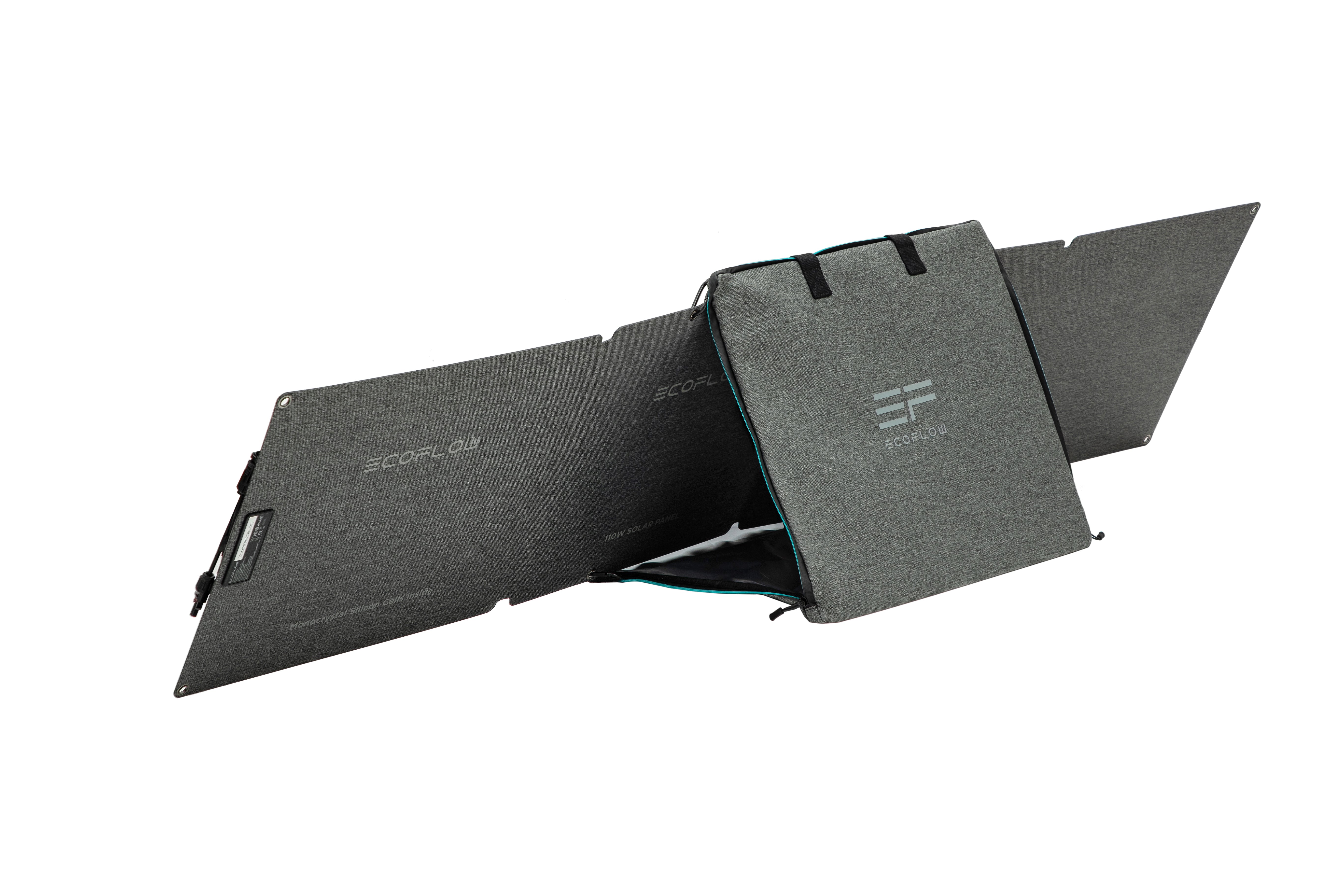 EcoFlow 110w Upgraded Portable Solar Panel - Unleash the Power of the Sun Anywhere!
