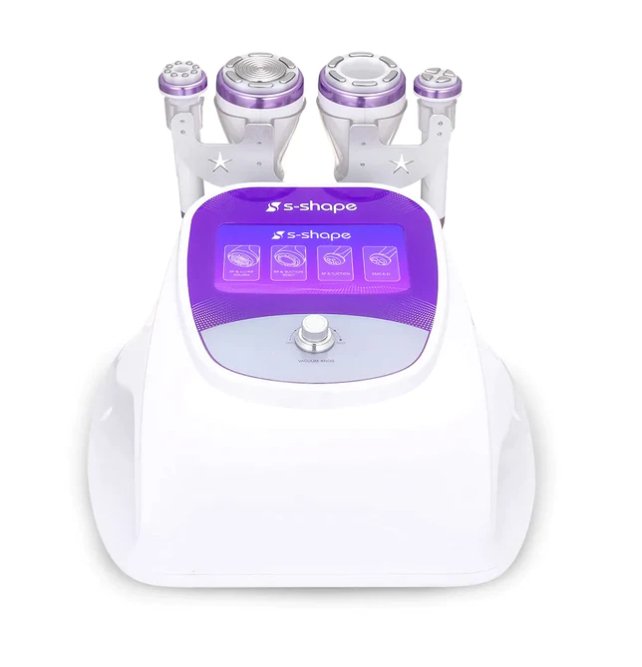 Shape Tactics 4-in-1 Ultrasonic Cavitation EMS Machine - S-Shape for Ultimate Body & Facial Rejuvenation