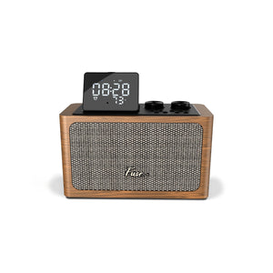 Fuse Rad-Zide-Br Retro Bluetooth Speaker with LCD, AM/FM Radio
