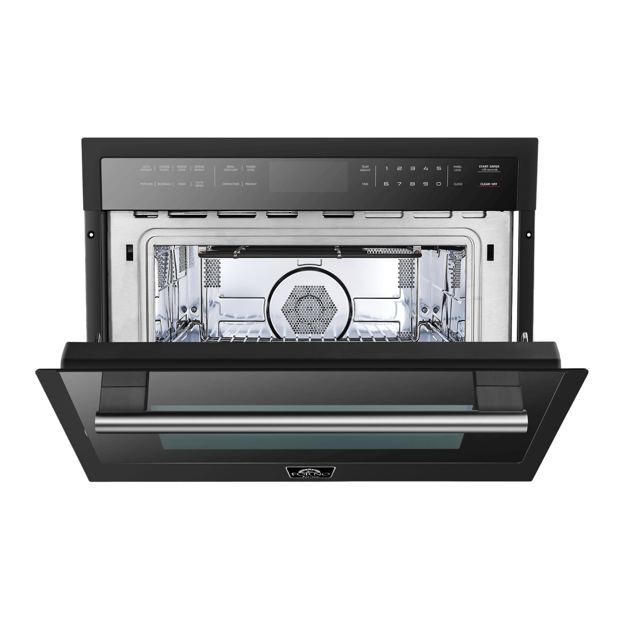 Forno Oliena Espresso All-in-One Kitchen Powerhouse: 24" Compact Oven & Microwave