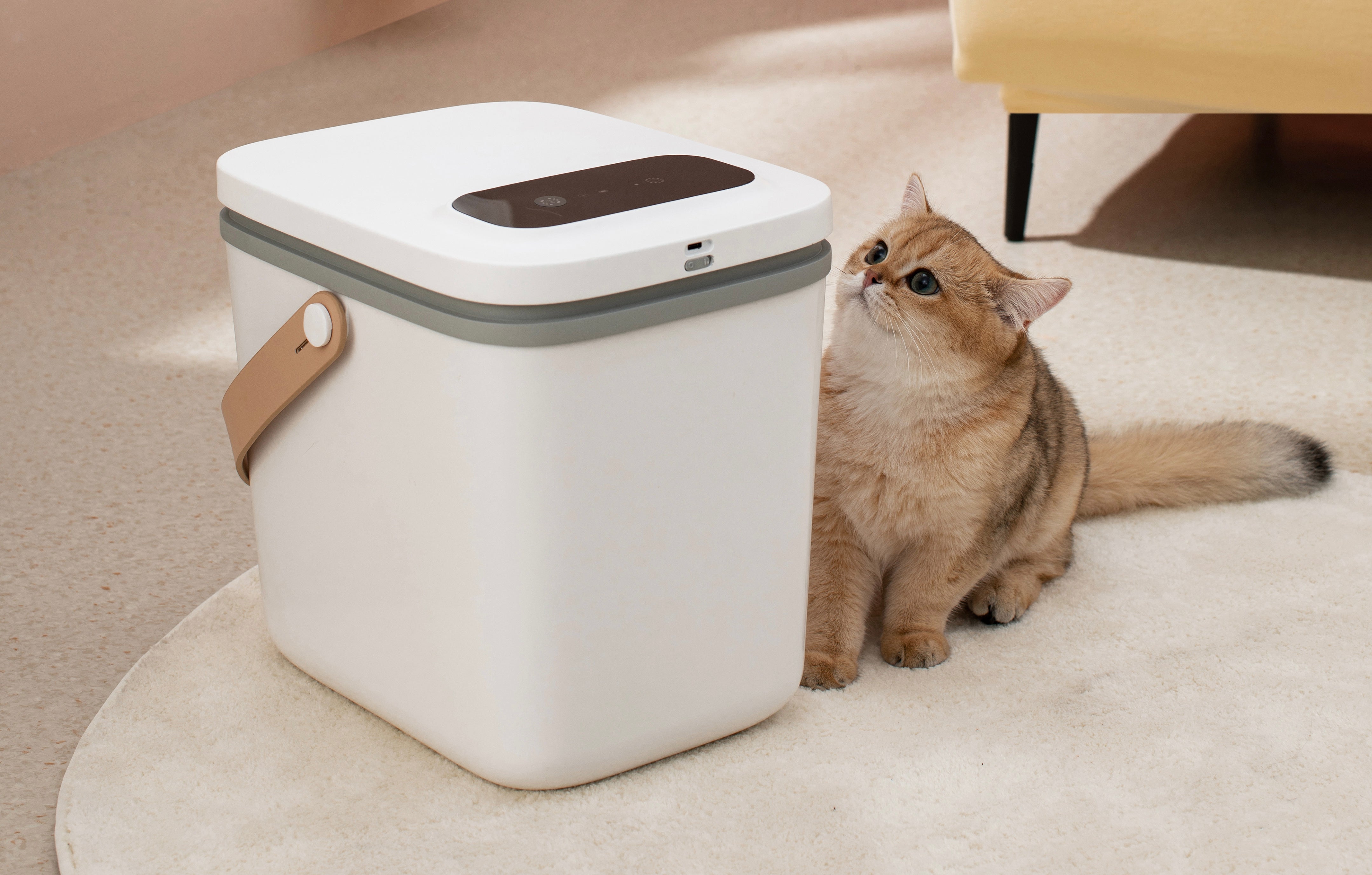 Petmarvel RealTech Grain Storage Barrel - Keep Your Pet's Food Fresh and Flavorful