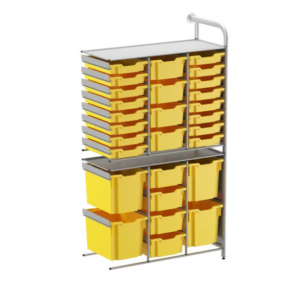 Gratnells Callero Tall Flexi Storage Adder Unit - Organize Your Classroom Effortlessly