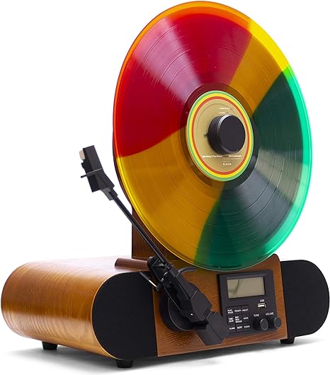 Fuse Rad-Vert-4: The Stylish Vertical Vinyl Record Player with Advanced Features