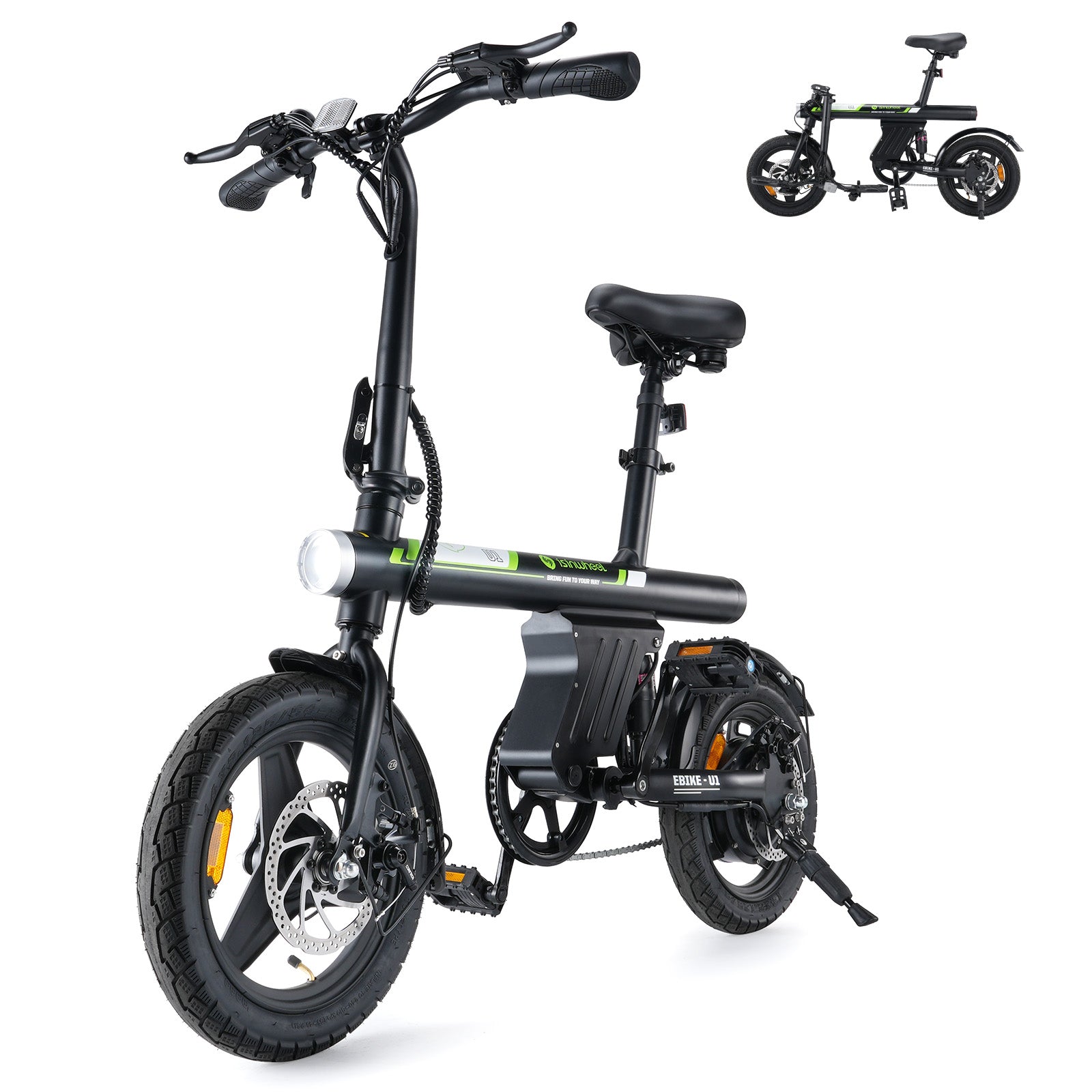 isinwheel U1 Foldable Electric Bike - Your Ideal Riding Companion