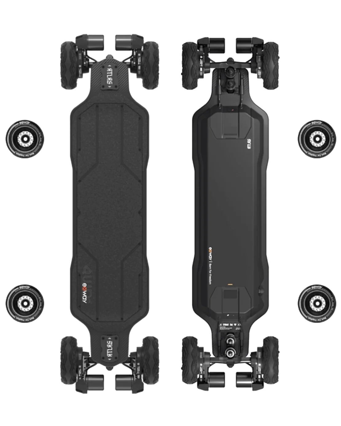 Exway Atlas Carbon 4WD All-Terrain Electric Skateboard