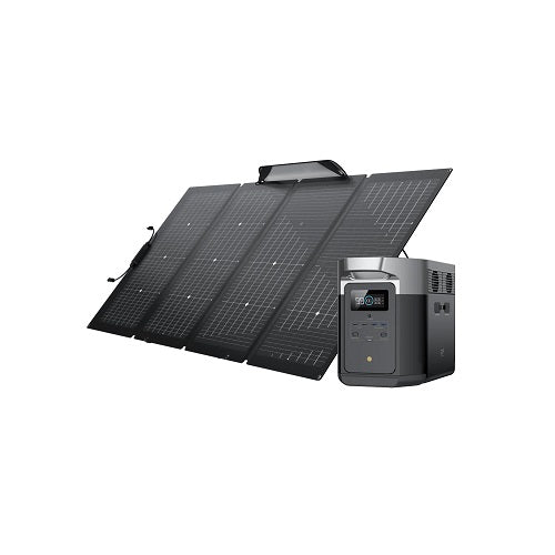 EcoFlow DELTA 2 Powerhouse: Portable Solar-Powered Generator Bundle