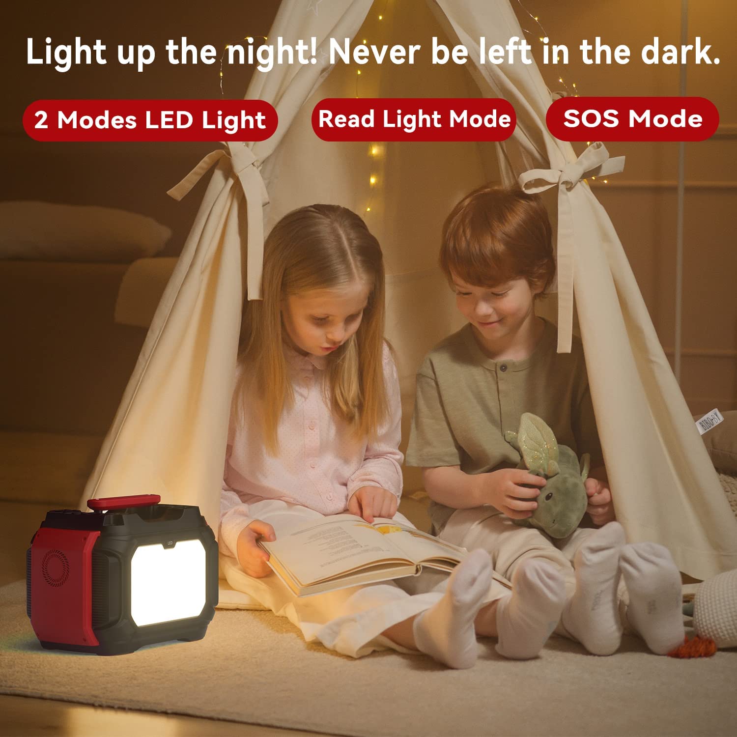 Gofort 500W Portable Powerhouse - Your Ultimate Backup for Home & Outdoor Adventures