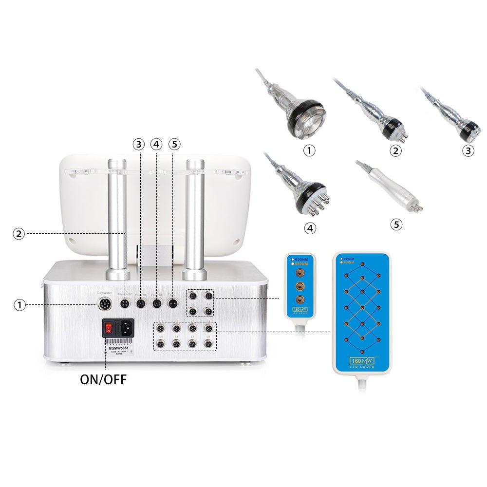 Transform Your Body and Face with Dual-Wavelength Diode Lipo RF BIO Machine