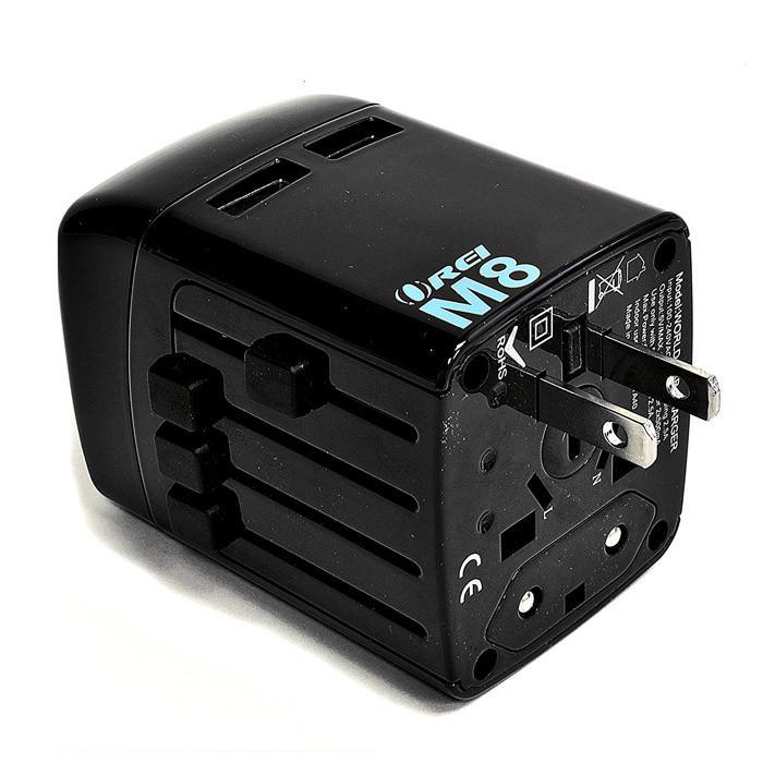 Universal Travel Plug Adapter with Dual USB - Your Ultimate Travel Mate