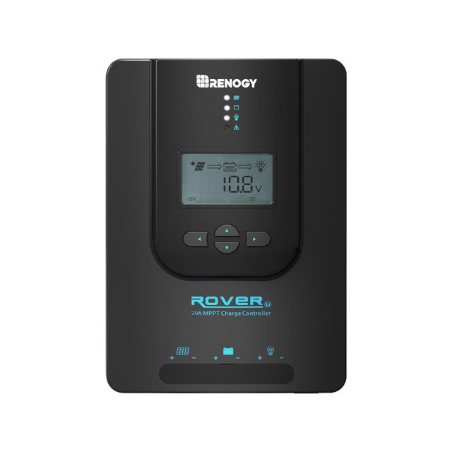 Renogy Rover Li 20 Amp MPPT Solar Charge Controller - Your Solar Energy Powerhouse