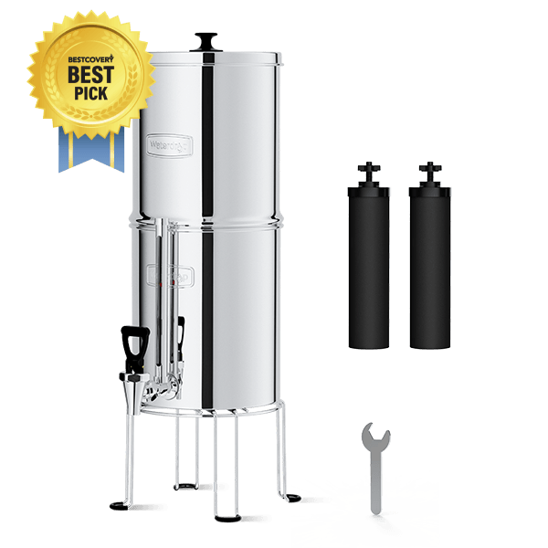 Waterdrop 2.25 - gallon King Tank Gravity Water Filter System with Stand - Your Ultimate Water Filtration Solution