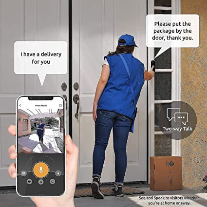 Toucan 1 Wireless Battery-Powered Video Doorbell & 6500 mAh Wireless Battery-Powered Camera Bundle
