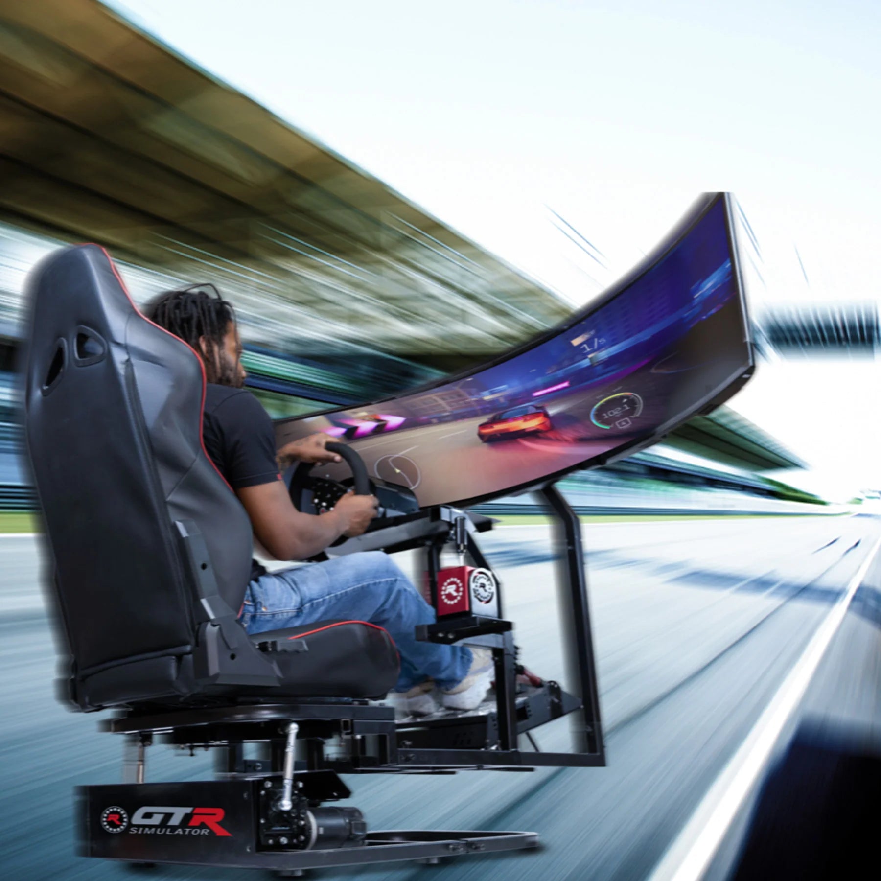 GTM Motion Compact 2-DOF Racing and Flight Simulation Base