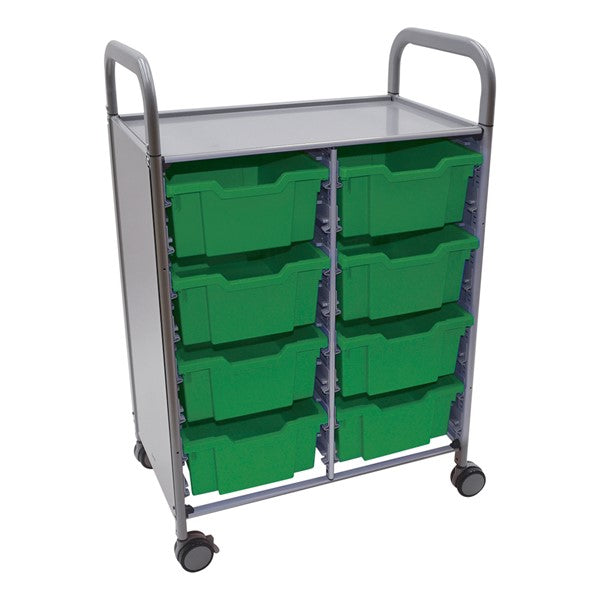 Gratnells Callero Double Metal School Supply Organizer Cart