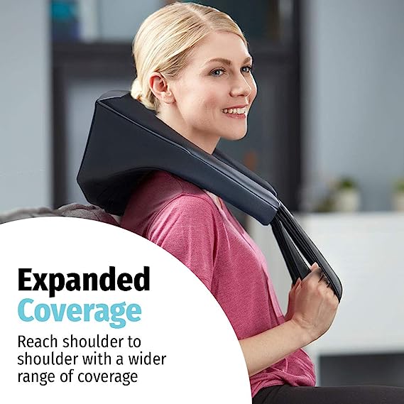 RelaxAnywhere Neck & Shoulder Massager with Heat - Homedics