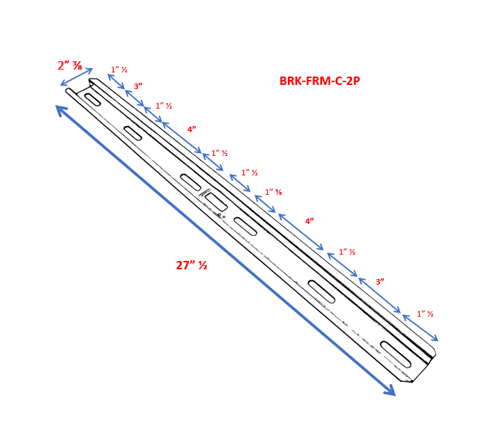 Leveler-Equipped Foldable Mounting Bracket for Mini Split Unit