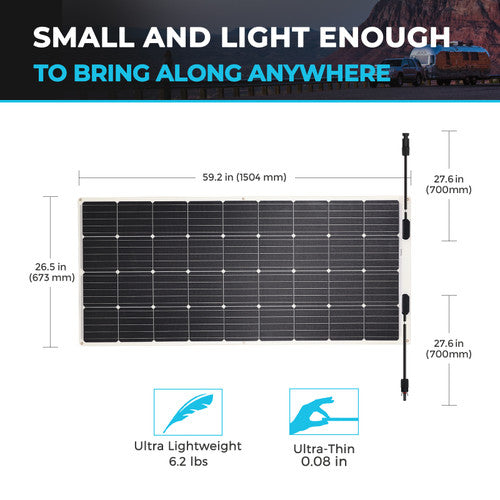 Renogy Ultra-Light & Flexible 175W Solar Panel