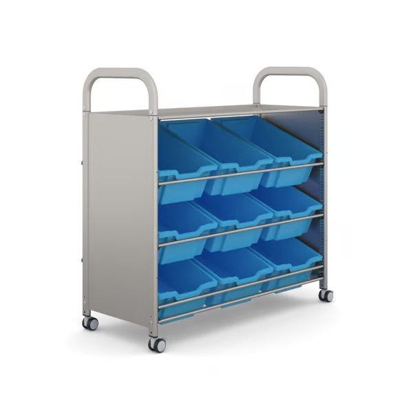 Gratnells Callero Plus Tilted Tray Cart - Maximize Storage with Style!