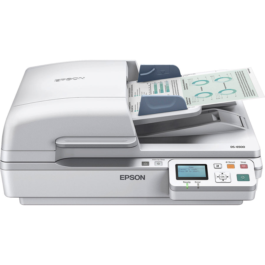 Epson WorkForce DS-6500 Pro Flatbed Scanner - High-Speed 1200 dpi Optical
