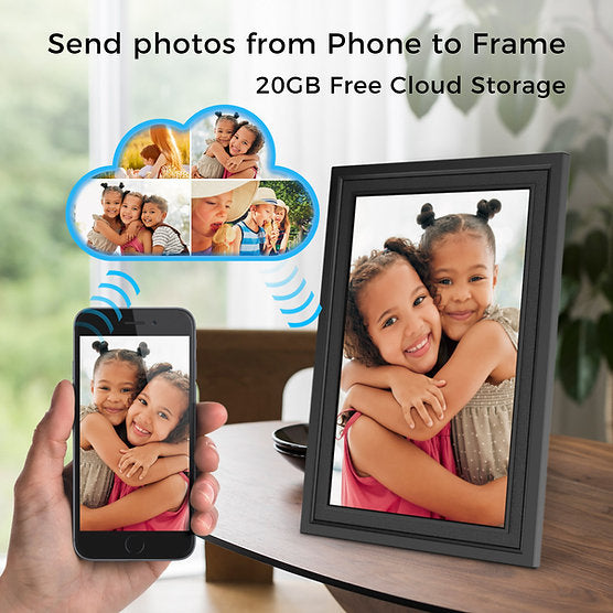 Sungale 10-Inch Elegant Cloud Frame - CPF1032+