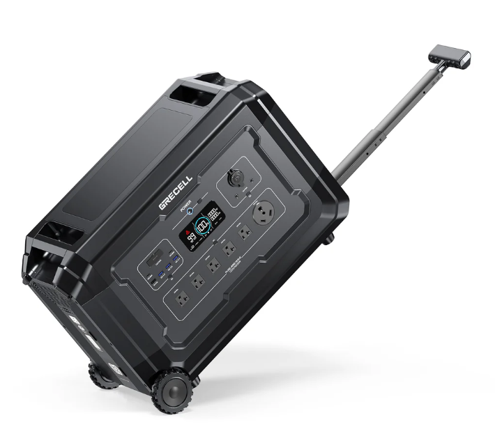 GRECELL 4000W High-Capacity Portable Power Station - 5040WH