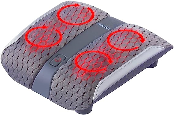 Indulge Your Feet with HoMedics' Heated Gel Shiatsu Foot Massager