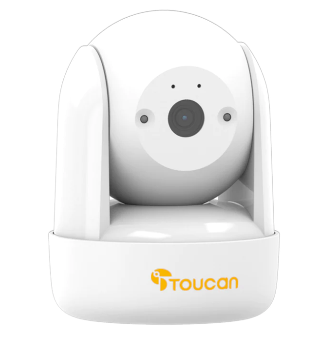 Toucan Seek Indoor Security Camera with Pan & Tilt Function