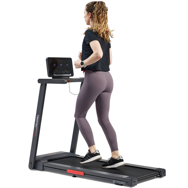 Sunny Health & Fitness Bluetooth-Enabled Interactive Slim Treadmill SF-T722021