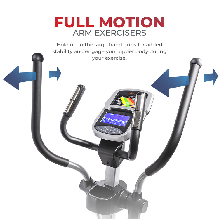 Sunny Health & Fitness SF-E3912 Home Elliptical Trainer
