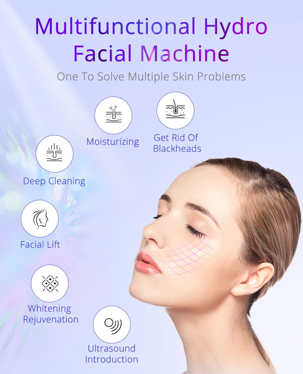 Revitalize Your Skin with 6-in-1 Hydrodermabrasion Skin Rejuvenation Machine