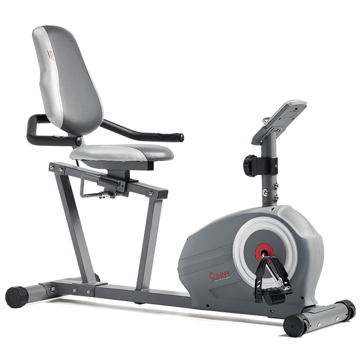 Sunny Health & Fitness Smart Recumbent Bike - Your Home Gym Essential