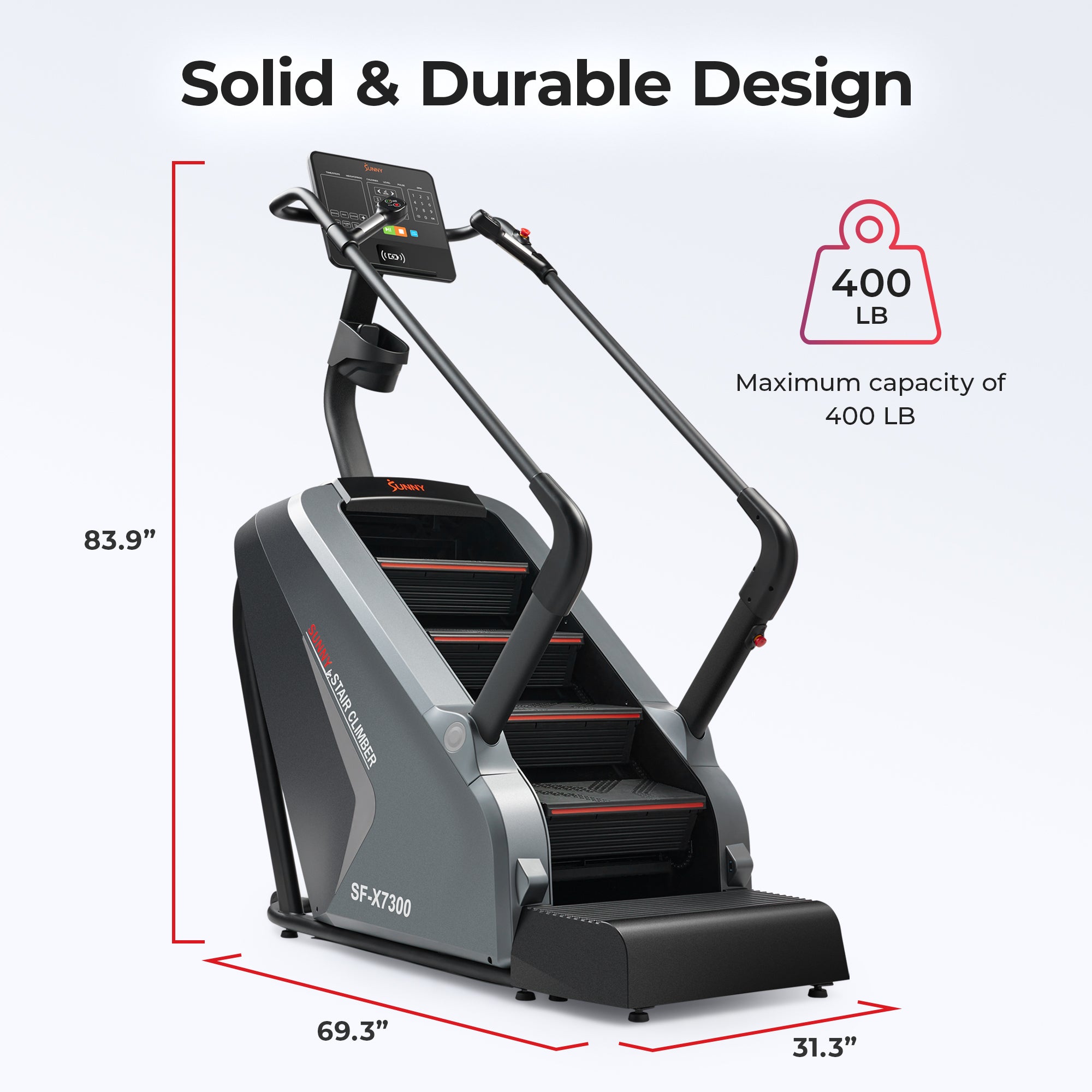 Sunny Health & Fitness SF-X7300 Premium Stepper - Your Fitness Powerhouse