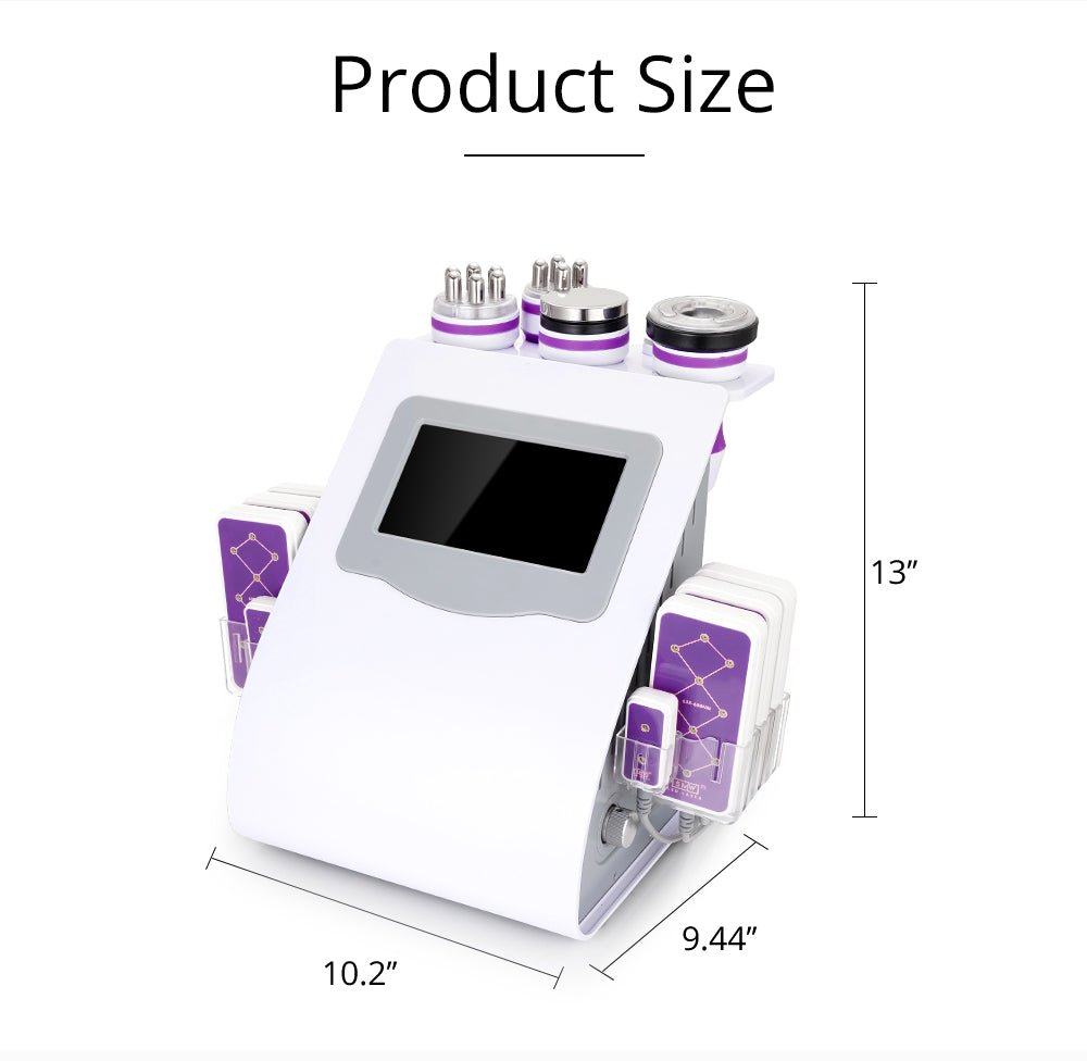 Shape Tactics 6-in-1 Advanced Cavitation 40K LED Radio Frequency Beauty Device