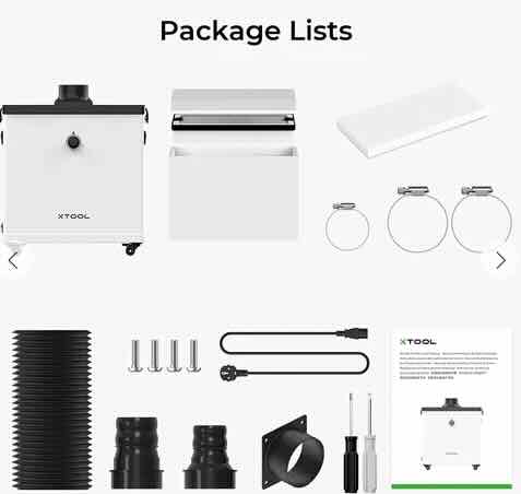 Powerful xTool Smoke Purifier for a Cleaner Workspace