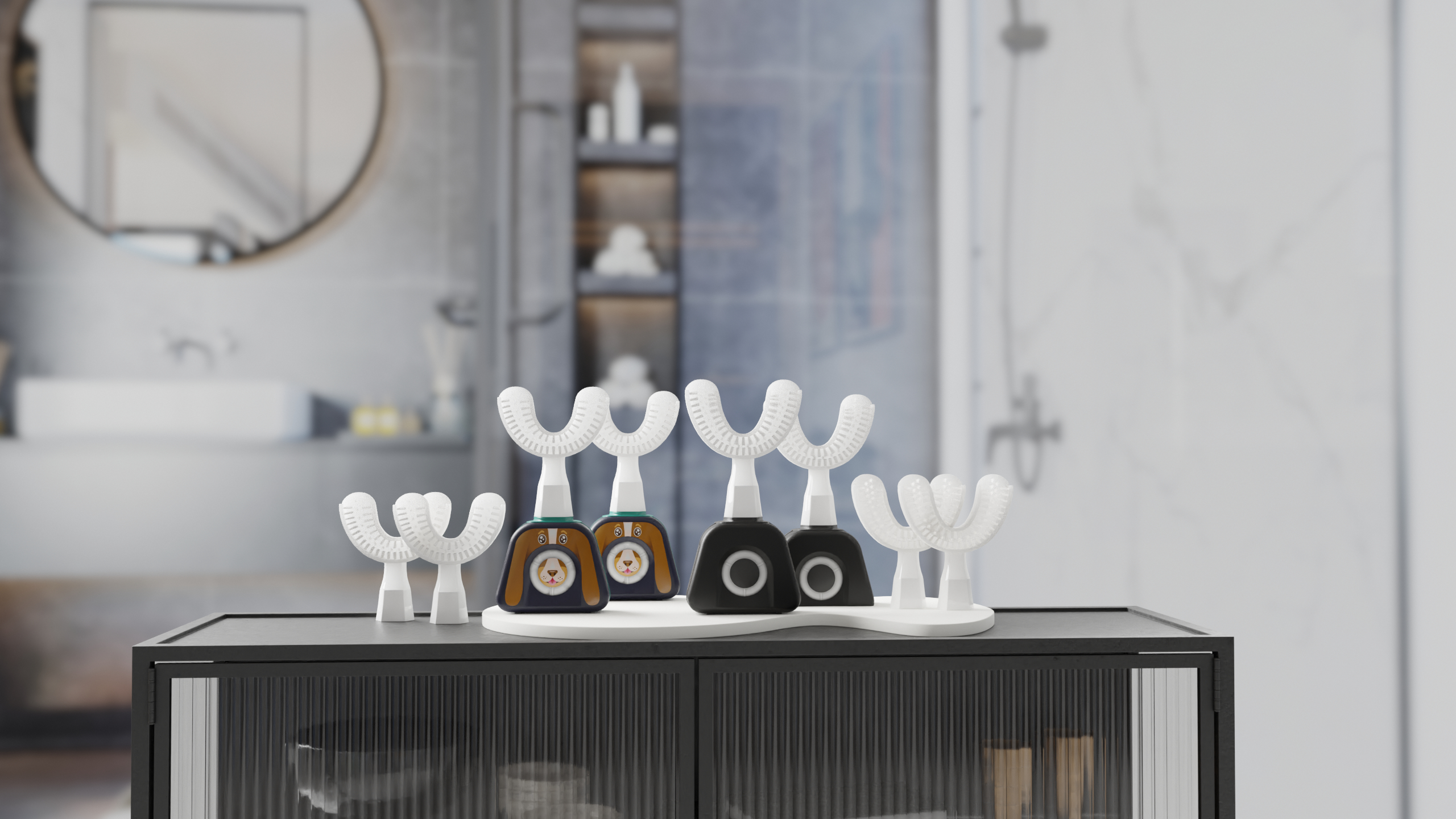 Y-Brush Premium Family Pack Plus - Get a Bright Smile for Your Whole Family