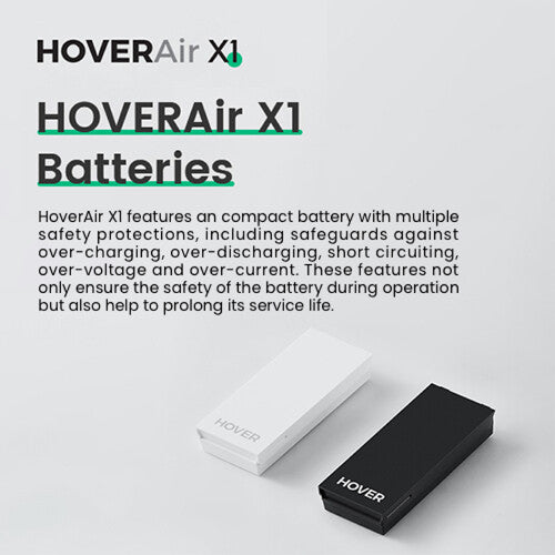 HOVERAir X1 Black Battery: Power Your Aerial Adventures!