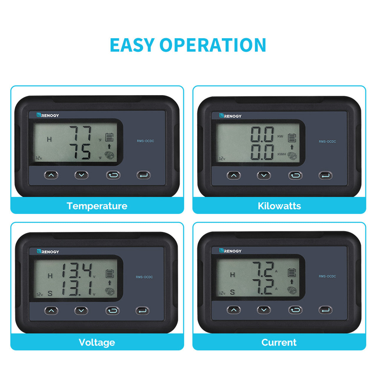 Renogy DC-DC Battery Charger Series Remote Monitor - Your Ultimate Battery Charging Companion