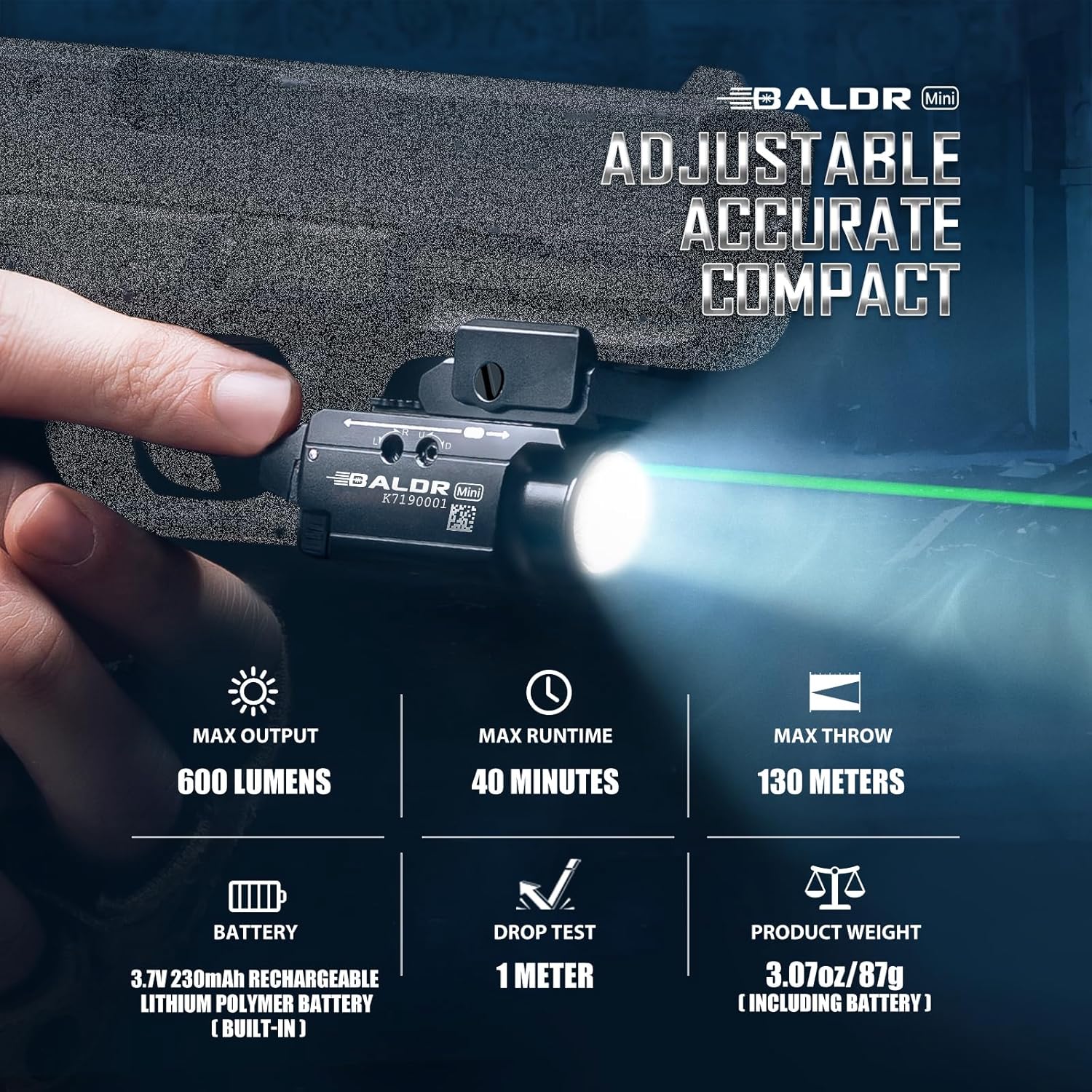Olight BALDR Mini: Your Compact Tactical Lighting Powerhouse