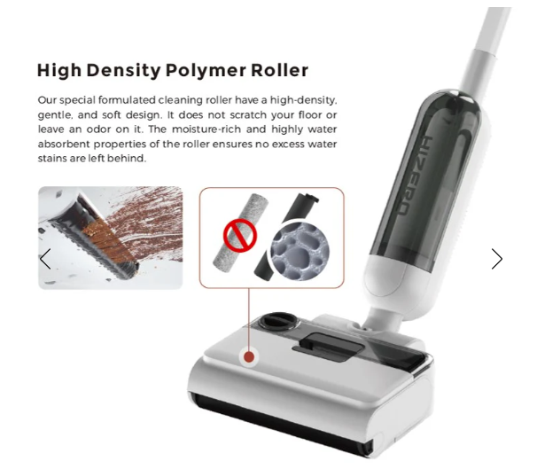 Hizero F100 Bionic All-in-One Hard Floor Cleaner - Effortless Cleaning for Your Home