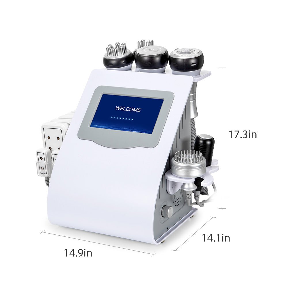 Advanced 9-in-1 80k Cavitation, RF Vacuum & Laser Lipo System - Shape Tactics