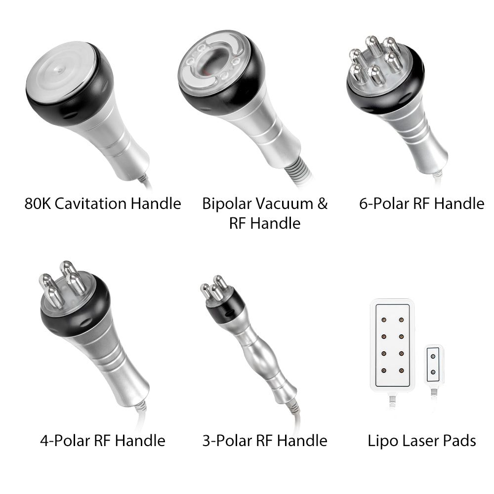 Advanced Body Sculpting System: 6-in-1 80k Cavitation with Vacuum RF