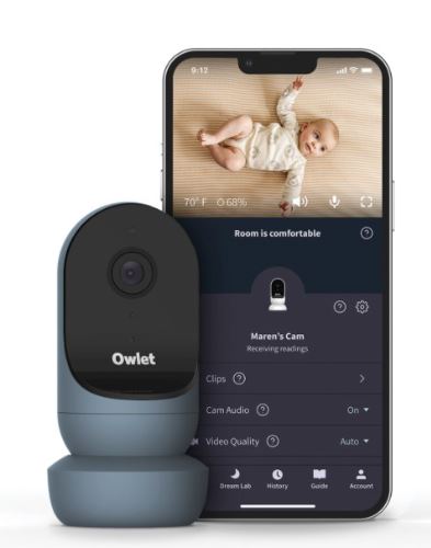 Owlet Cam 2 Wi-Fi Smart Baby Monitor - 1080p Full HD for Peace of Mind