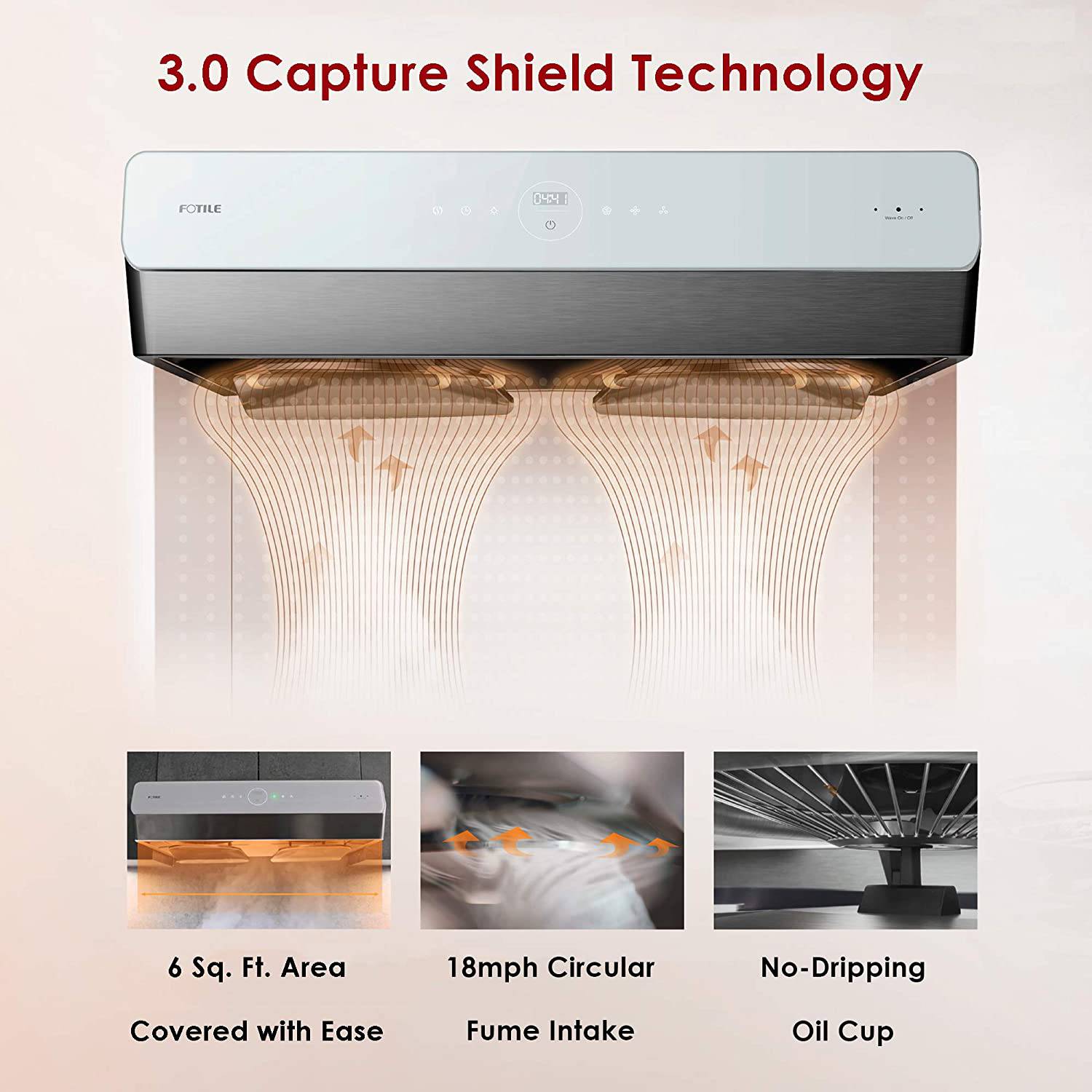 FOTILE Under-Cabinet Convertible Pixie Air Series: Breathe Easy in Your Kitchen!