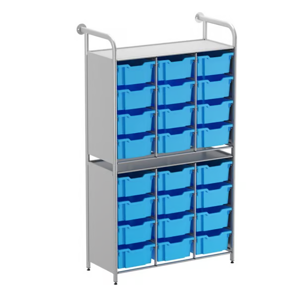Gratnells Callero Tall High-Store Starter Unit - The Ultimate Classroom Storage Solution